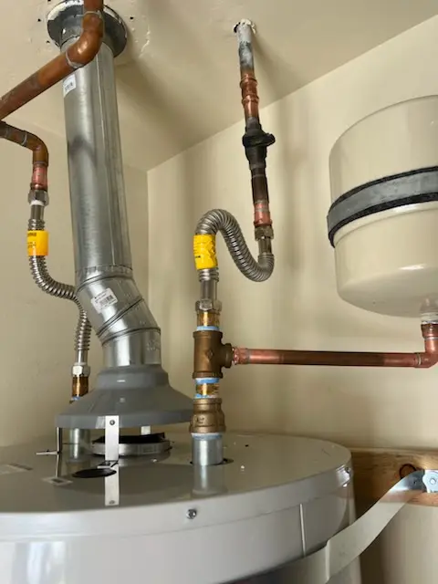 Water heater installation and plumbing repair in Midvale